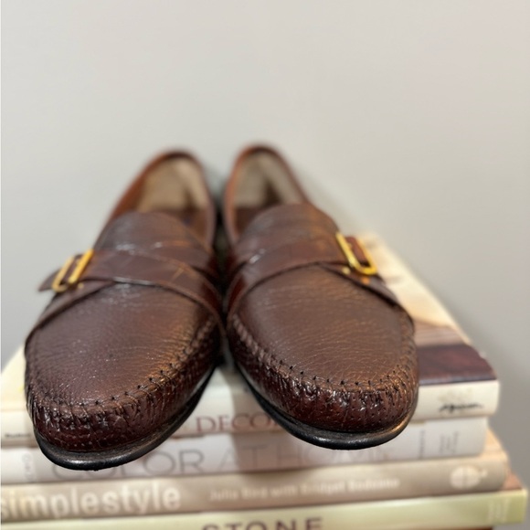 Georgio Bruntini Classic Size 11D Men’s Brown Loafers - Picture 5 of 16